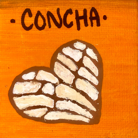 Concha Hand-Painted Magnet